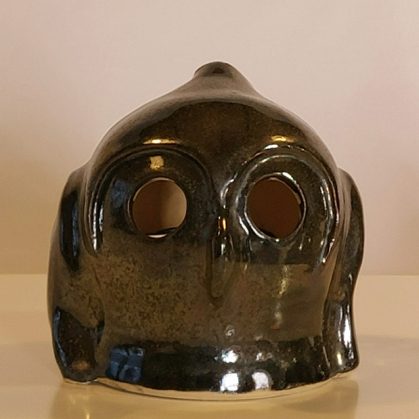 G-0030: Vogel Windlicht ca.11x11 cm