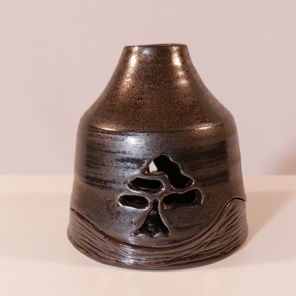 L-0009: Bonsai Windlicht ca. 10x10 cm