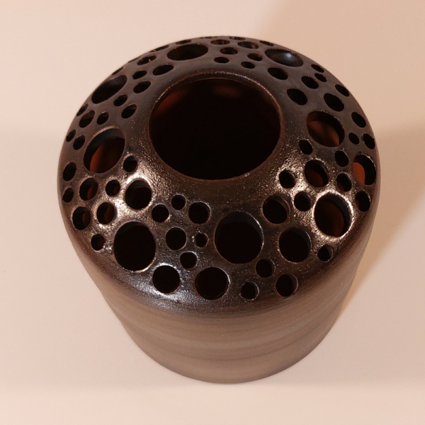 V-0005: Vase / Steckvase ca. 9x9 cm