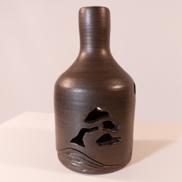 L-0007: Bonsai Windlicht ca. 8x15 cm